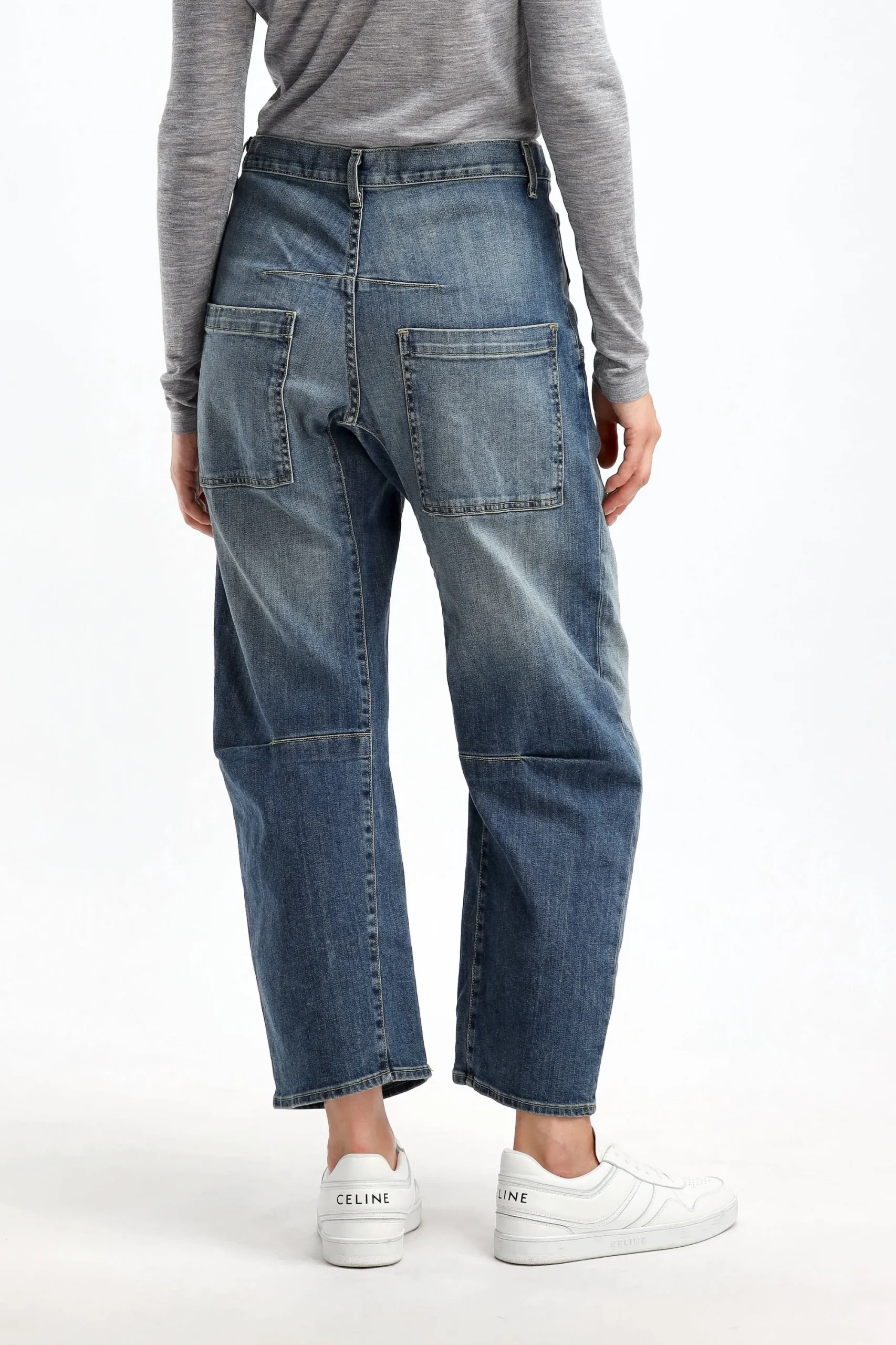 Femme Nili Lotan Jeans Emerson En Classic Wash
