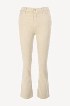 Femme 7 For All Mankind Jeans Hw Slim Kick En Velvet White