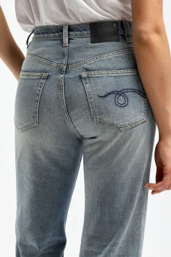 Femme R13 Jeans Jane In Hester Blue