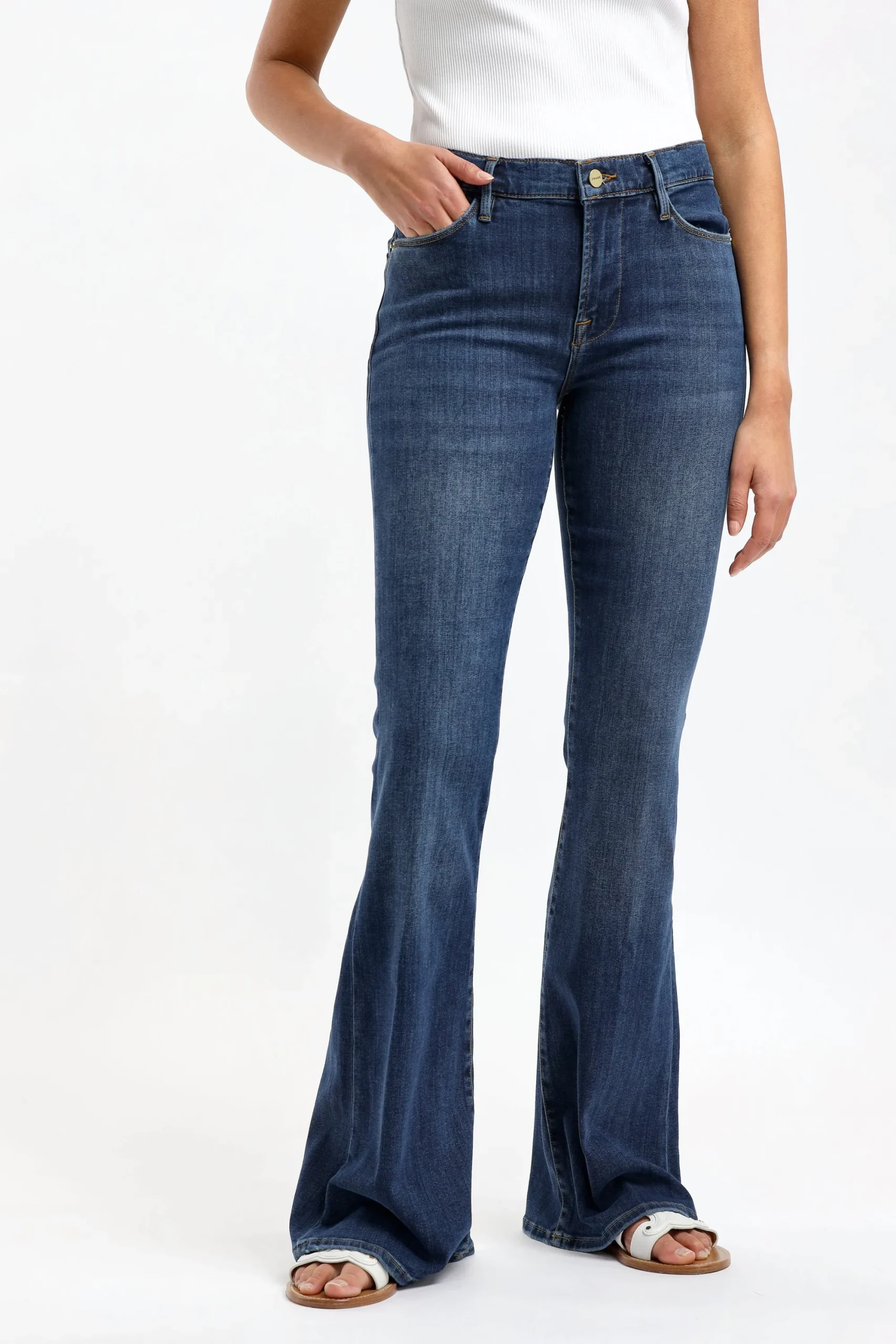 Femme Frame Jeans Le High Flare A Dublin