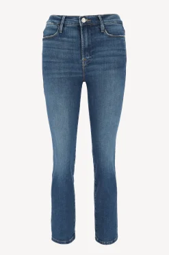 Femme Frame Jeans Le High Straight En Earthbound