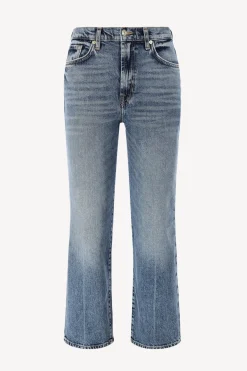 Femme 7 For All Mankind Jeans Logan Stovepipe En Bleu Clair