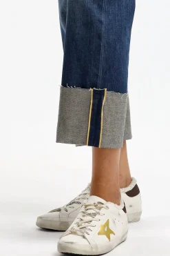 Femme Closed Jeans Milo En Bleu Fonce