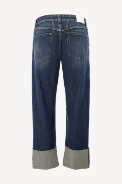 Femme Closed Jeans Milo En Bleu Fonce