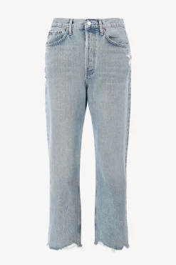 Femme Agolde Jeans 90S Crop In Nerve