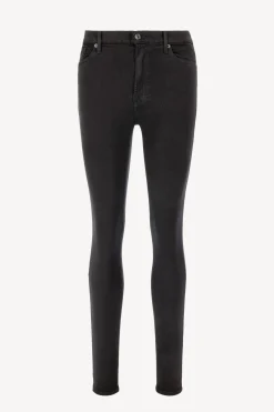 Femme 7 For All Mankind Jeans Skinny Slim Illusion En Noir