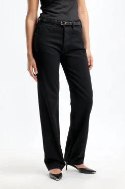 Femme Nili Lotan Jeans Smith En Detresse Noir