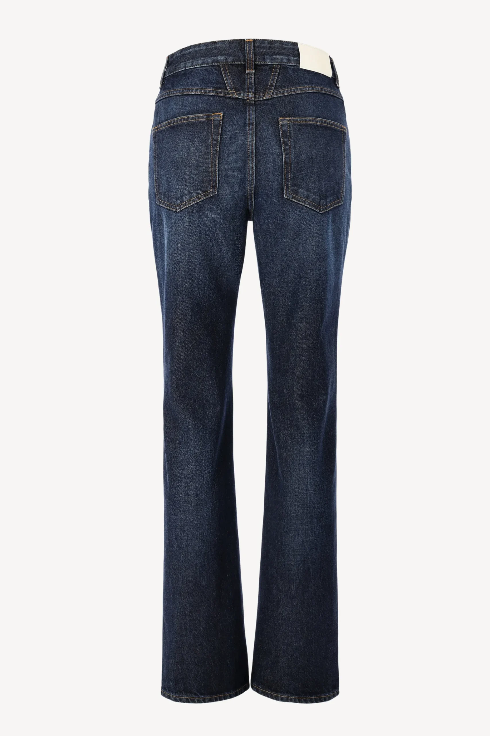 Femme Closed Jeans Straight-X En Bleu Fonce