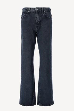 Femme 7 For All Mankind Jeans Tess Action En Bleu Fonce