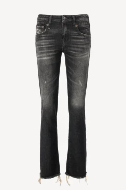 Femme R13 Jeans Tobi Slim En Abbey Black
