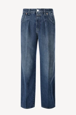 Femme Closed Jeans Wellington En Bleu Fonce