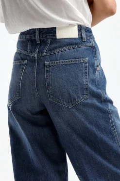 Femme Closed Jeans Wellington En Bleu Fonce