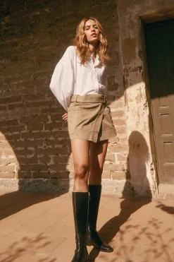 Femme Rails Jupe Deanna In Brown Olive