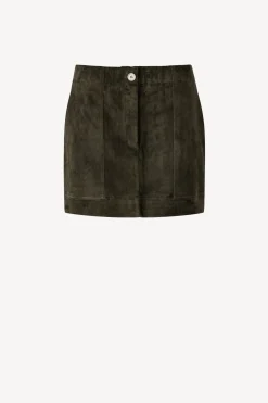Femme Stouls Jupe En Daim Linette In Saxo