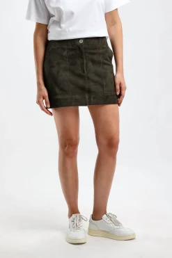 Femme Stouls Jupe En Daim Linette In Saxo
