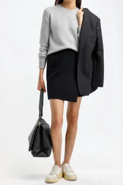 Femme Lisa Yang Jupe Josette En Noir