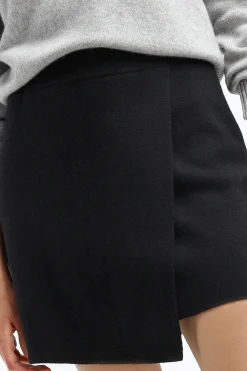 Femme Lisa Yang Jupe Josette En Noir