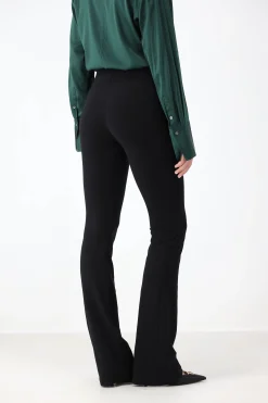 Femme SPRWMN Leggings City Micro Flare En Noir