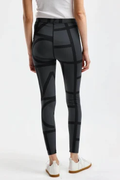 Femme Toteme Leggings Monogram En Noir