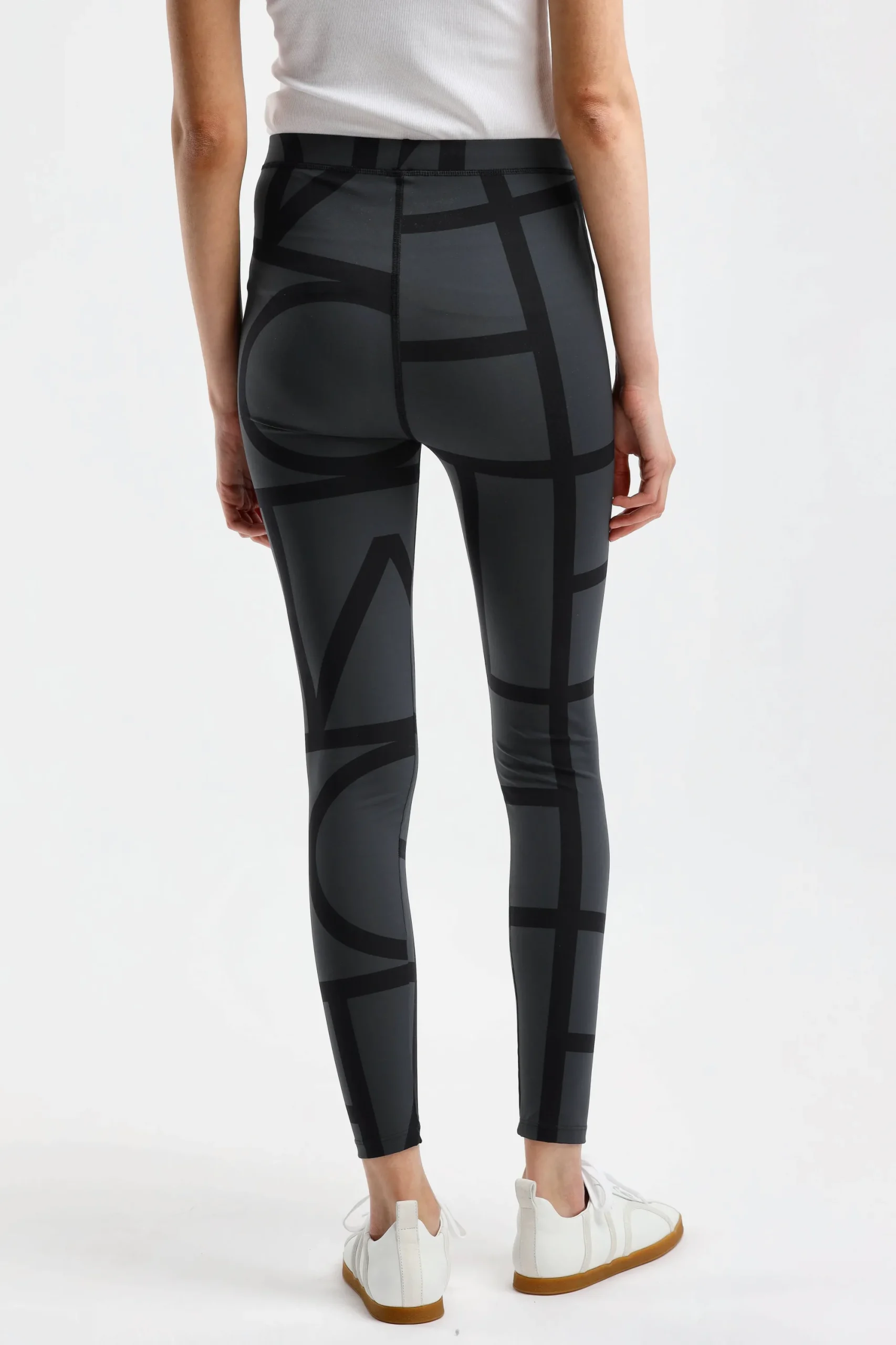 Femme Toteme Leggings Monogram En Noir