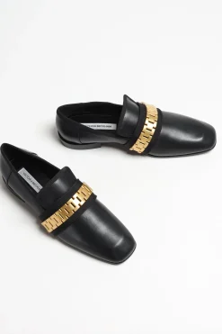 Femme Victoria Beckham Loafer Debbie Chain En Noir