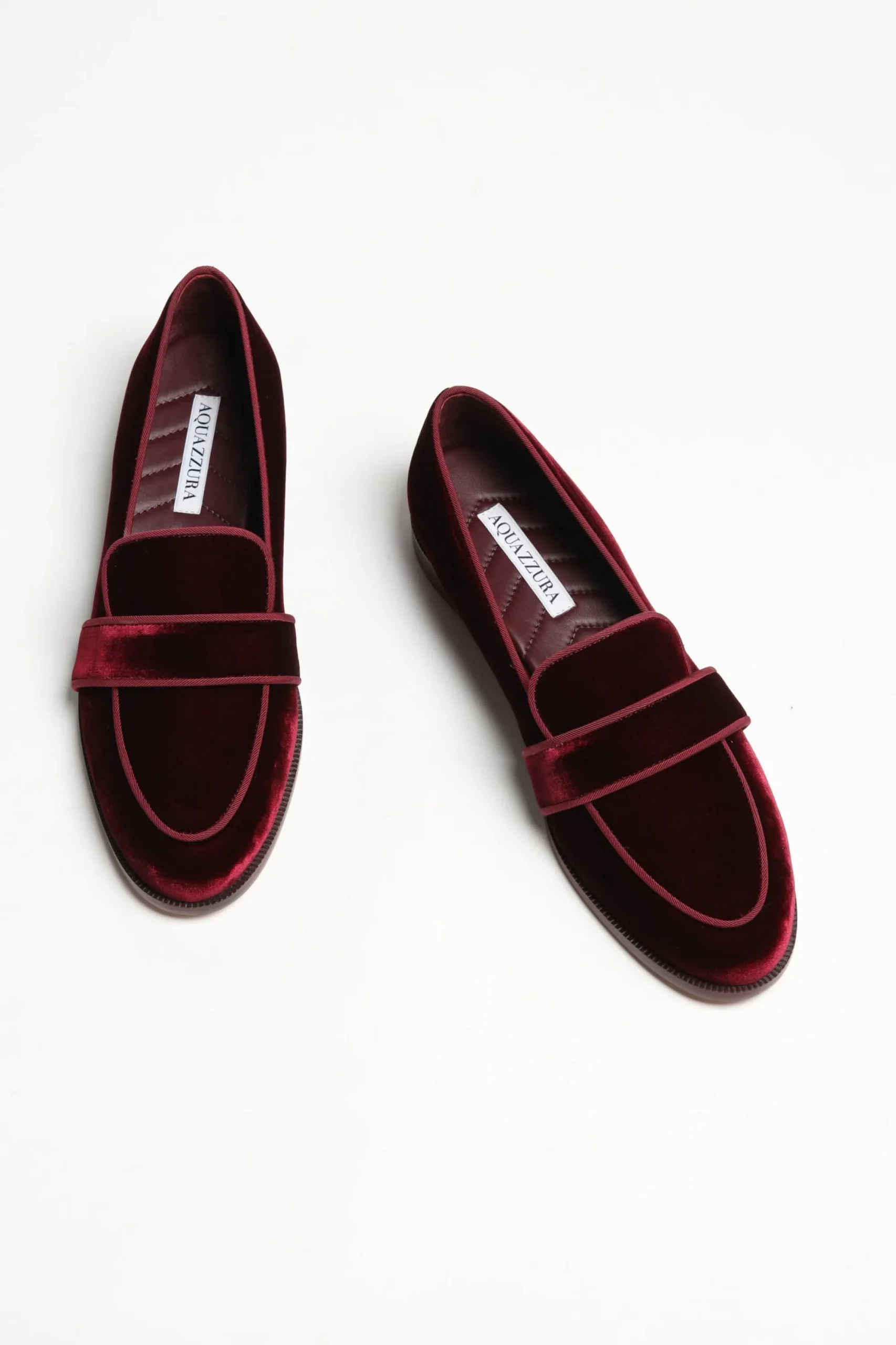 Femme Aquazzura Loafer Martin En Merlot