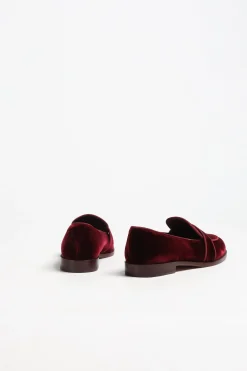 Femme Aquazzura Loafer Martin En Merlot