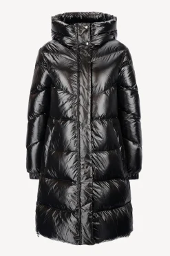 Femme Woolrich Manteau Aliquippa En Noir