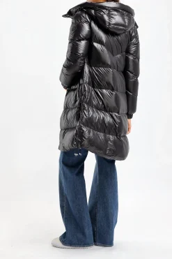 Femme Woolrich Manteau Aliquippa En Noir