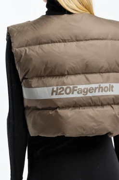 Femme H2O Fagerholt Manteau De Pluie En Earth