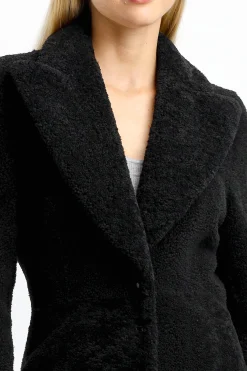 Femme Tom Ford Manteau En Fourrure Noir