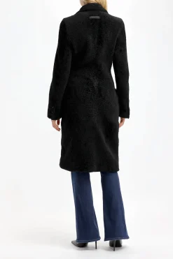 Femme Tom Ford Manteau En Fourrure Noir