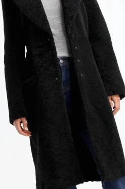 Femme Tom Ford Manteau En Fourrure Noir