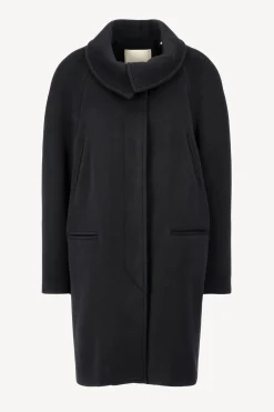 Femme Isabel Marant Manteau Fares En Noir