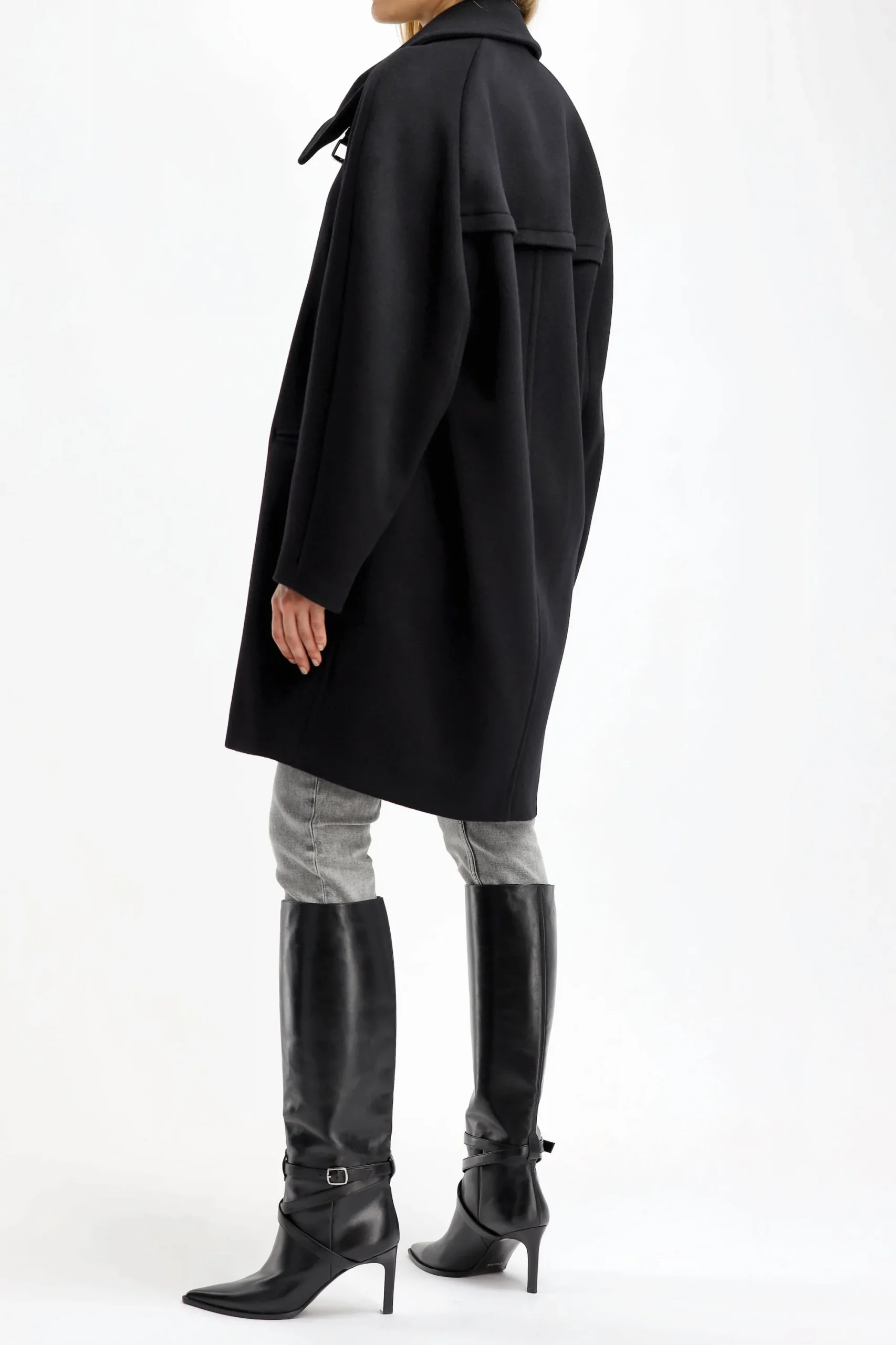 Femme Isabel Marant Manteau Fares En Noir