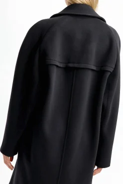 Femme Isabel Marant Manteau Fares En Noir