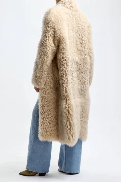 Femme Jadia Manteau Jackie En Blanc Casse