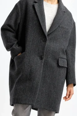 Femme Marant Etoile Manteau Limiza En Noir