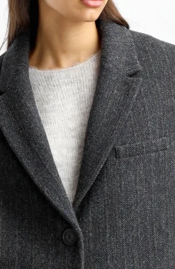 Femme Marant Etoile Manteau Limiza En Noir