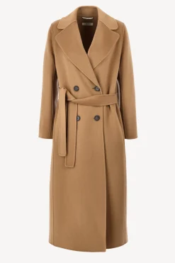 Femme S Max Mara Manteau Paride En Chameau