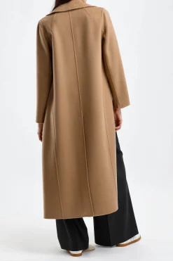 Femme S Max Mara Manteau Paride En Chameau