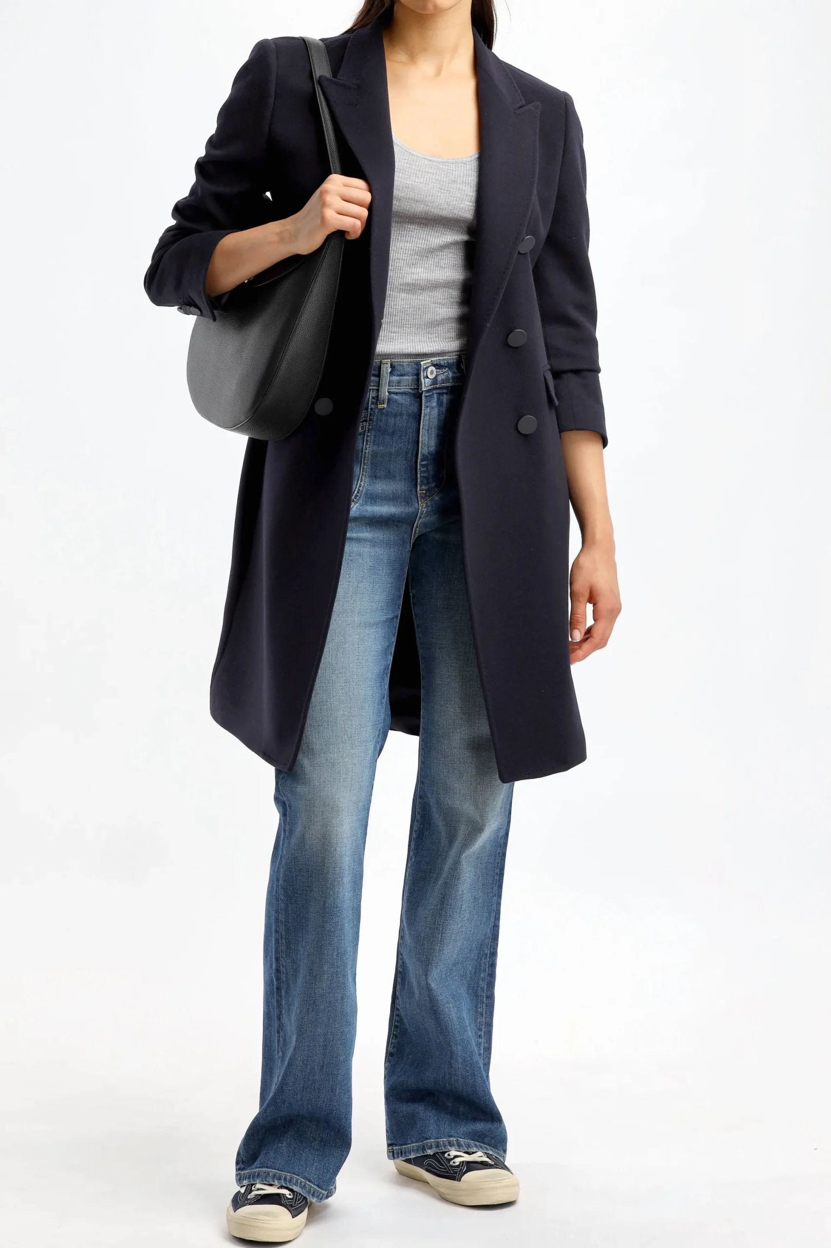 Femme Tagliatore Manteau Parigi En Bleu