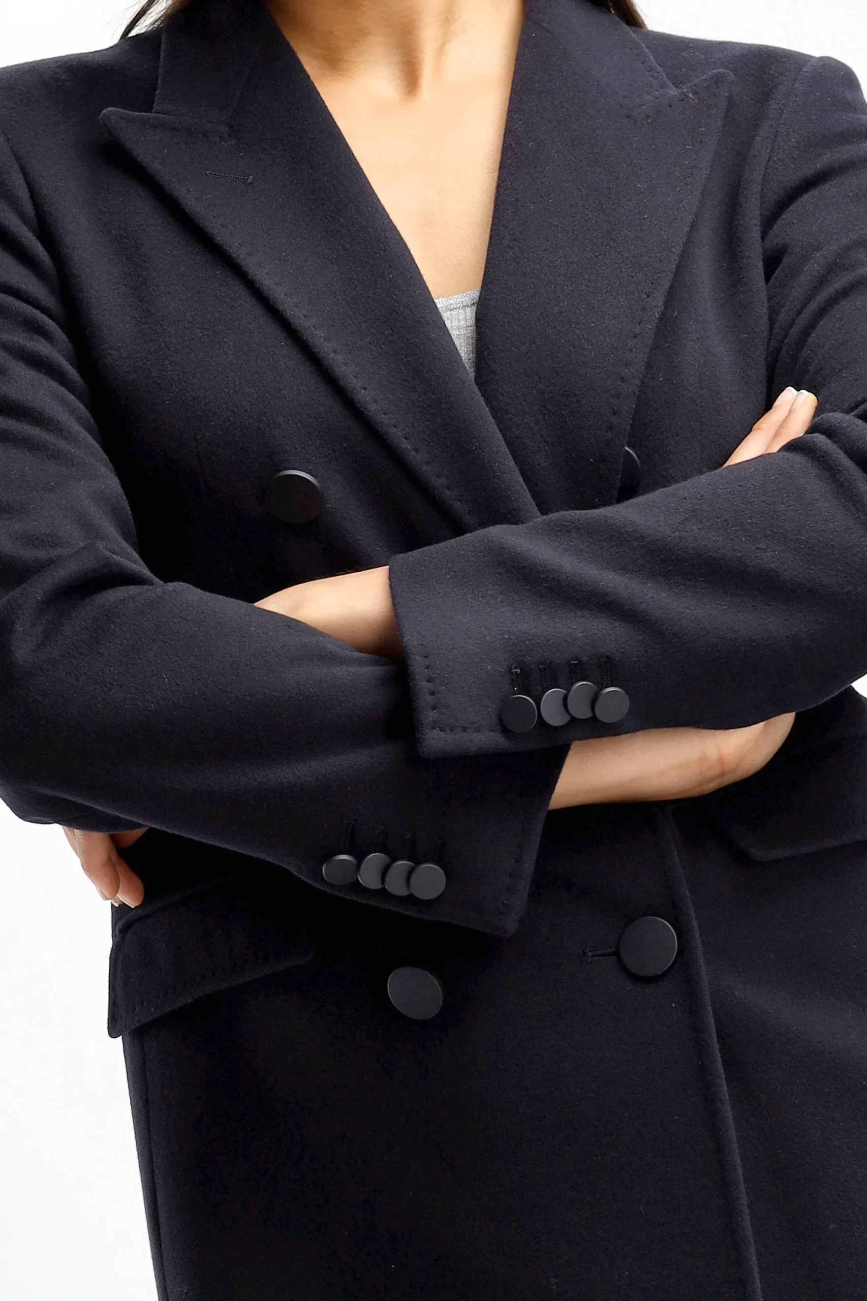 Femme Tagliatore Manteau Parigi En Bleu