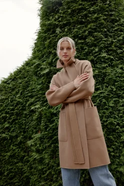 Femme S Max Mara Manteau Paris En Chameau