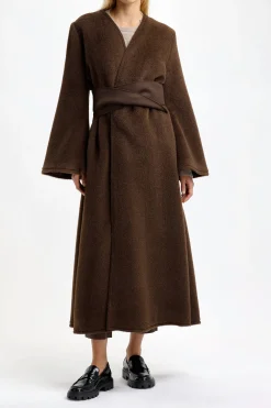 Femme by Malene Birger Manteau Ponzana En Marron