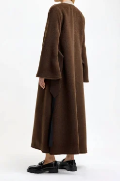 Femme by Malene Birger Manteau Ponzana En Marron