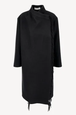 Femme IRO Manteau Ricky En Noir