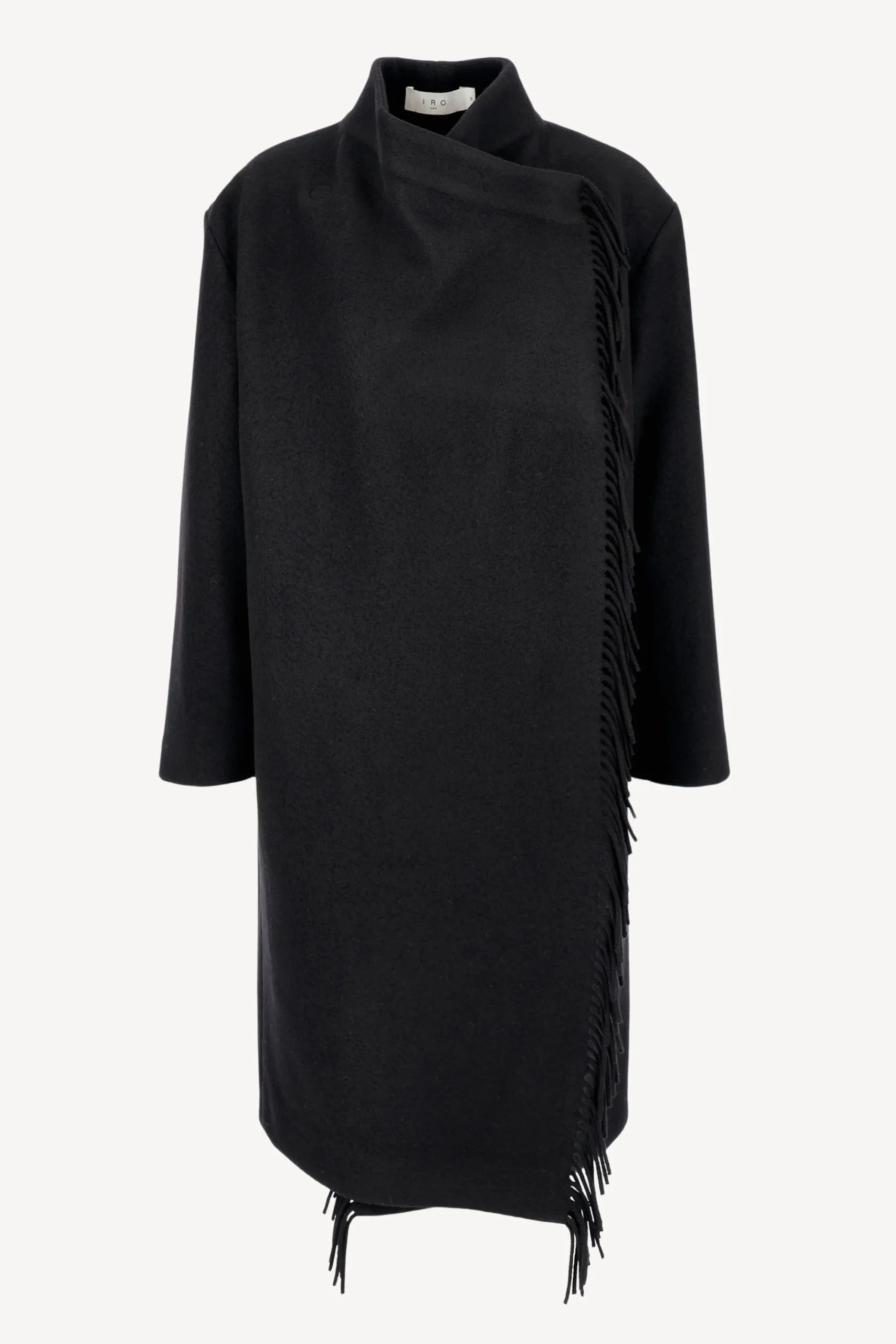 Femme IRO Manteau Ricky En Noir