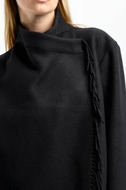 Femme IRO Manteau Ricky En Noir