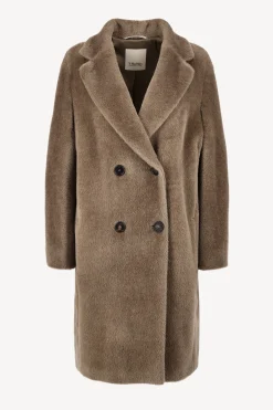 Femme S Max Mara Manteau Roseto En Miel